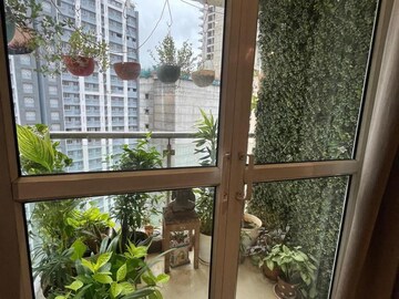 Balcony in 3 BHK Apartment at Ashar Residency, Pokhran Road No Two – for Rent