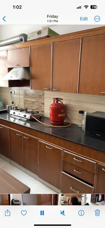 Kitchen in 3 BHK Builder Floor at Sector 28 – for Rent
