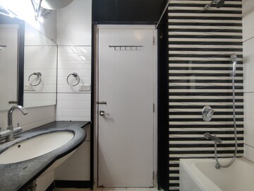 Attached Bathroom in 3 BHK Apartment at Bearys Lakeside Habitat, Sahakara Nagar – for Rent