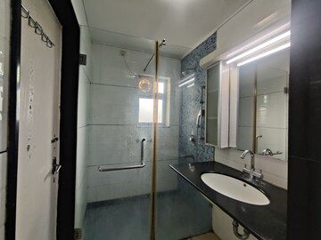 Attached Bathroom in 3 BHK Apartment at Bearys Lakeside Habitat, Sahakara Nagar – for Rent