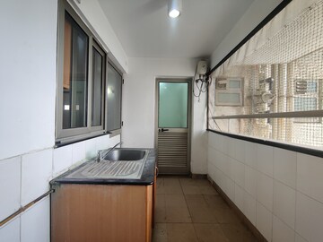 Balcony in 3 BHK Apartment at Bearys Lakeside Habitat, Sahakara Nagar – for Rent