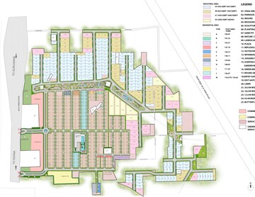 Master Plan in 2 BHK Apartment at Signature Global Daxin Vistas, Bhondsi – for Sale