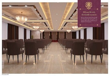 Team Area in 3 BHK Apartment at Nikhila Royal Pavilion, Mokila – for Sale