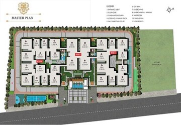 Master Plan in 3 BHK Apartment at Nikhila Royal Pavilion, Mokila – for Sale