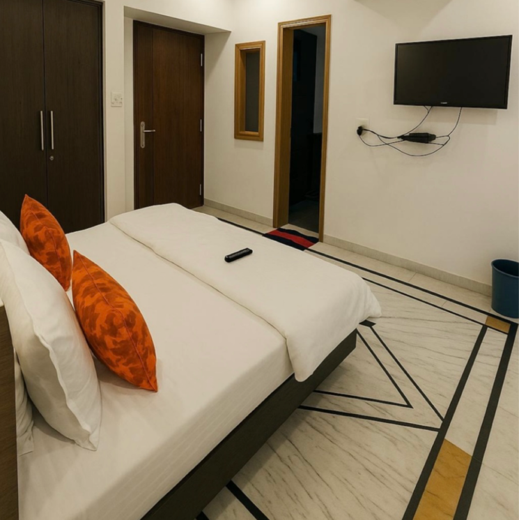 Bedroom, vasant kunj 4 Bedroom 3200 Sq.Ft. Apartment In Vasant Kunj Delhi 8976996