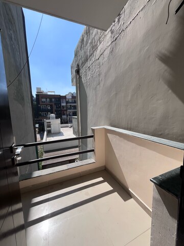 Balcony in 3.5 BHK Builder Floor at Sushant Lok I – for Rent