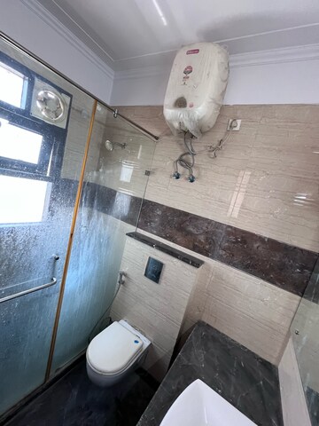 Attached Bathroom in 3.5 BHK Builder Floor at Sushant Lok I – for Rent