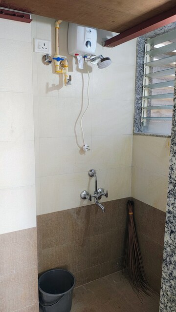 Bathroom in 1 BHK Apartment at Satra Nexus, Jogeshwari East – for Rent