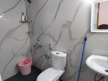 Bathroom in 2 BHK Apartment at Mantri Celestia, Gachibowli – for Rent