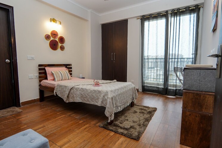 Bedroom, afowo-raksha-addela 3 Bedroom 1340 Sq.Ft. Apartment In Sector 16c Greater Noida Greater Noida 8977048