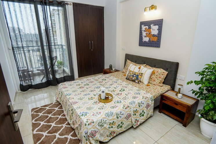 Bedroom, afowo-raksha-addela 3 Bedroom 1340 Sq.Ft. Apartment In Sector 16c Greater Noida Greater Noida 8977048