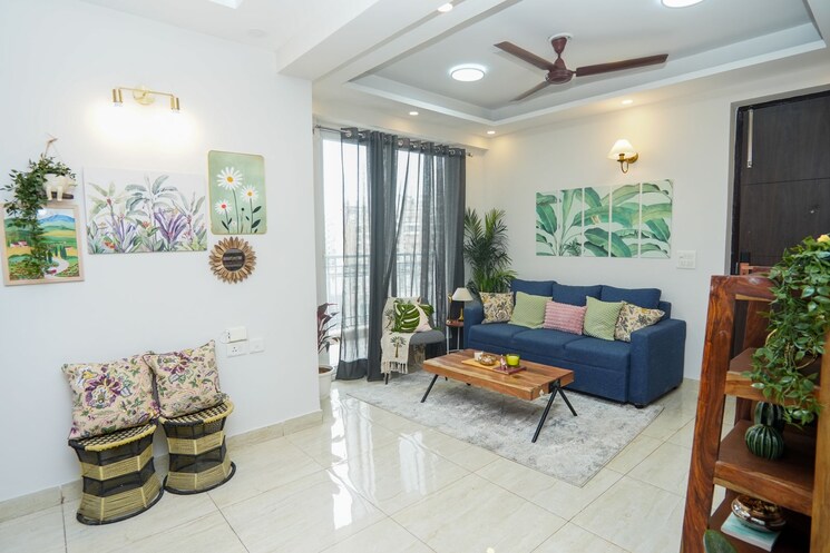 Living Room, afowo-raksha-addela 3 Bedroom 1340 Sq.Ft. Apartment In Sector 16c Greater Noida Greater Noida 8977048