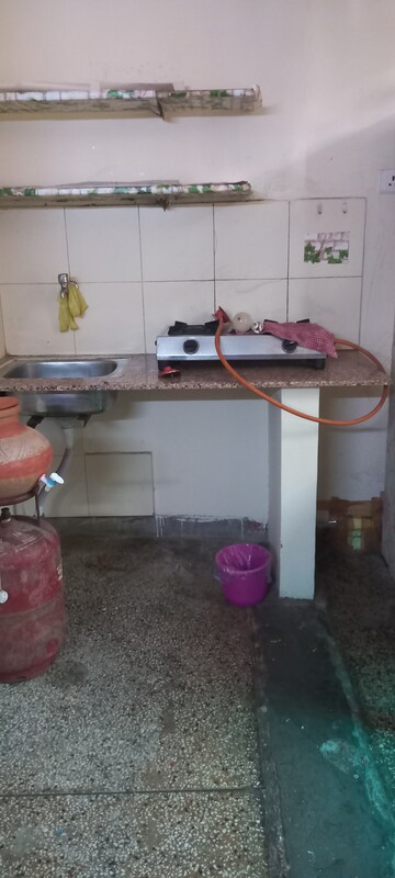 Kitchen in 1 RK Apartment at Ip Extension – for Rent