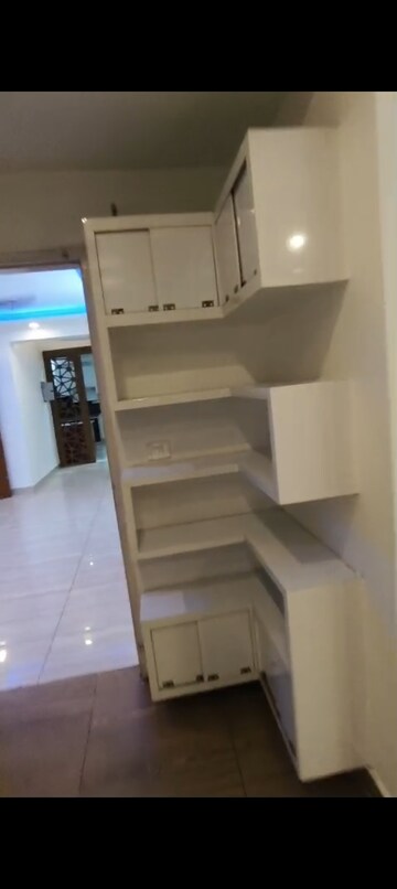 Staircase in 4 BHK Apartment at JKG Palm Resort, Raj Nagar Extension – for Rent