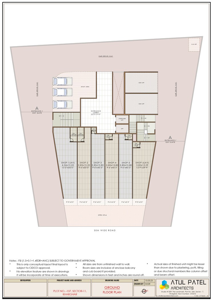 Floor Plan, shree-pote-pallacio 2 Bedroom 1253 Sq.Ft. Apartment In Kharghar Sector 11 Navi Mumbai 8977367