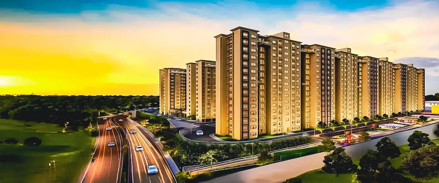 3 BHK 1908 Sq.Ft. Apartment in Provident Park Square Phase 4