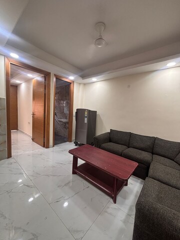 Living Room in 1 BHK Builder Floor at Paryavaran Complex – for Rent
