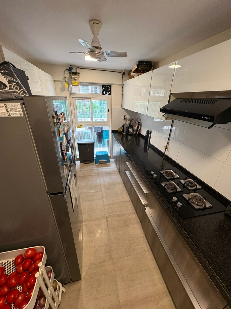 Kitchen, ekta-eros 3 Bedroom 1600 Sq.Ft. Apartment In Khar West Mumbai 8977403