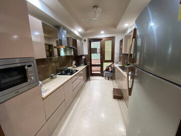 Kitchen in 1 BHK Builder Floor at Uppal Southend, Sector 49 – for Rent