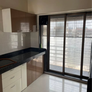 Kitchen in 2 BHK Apartment at Goregaon East – for Rent