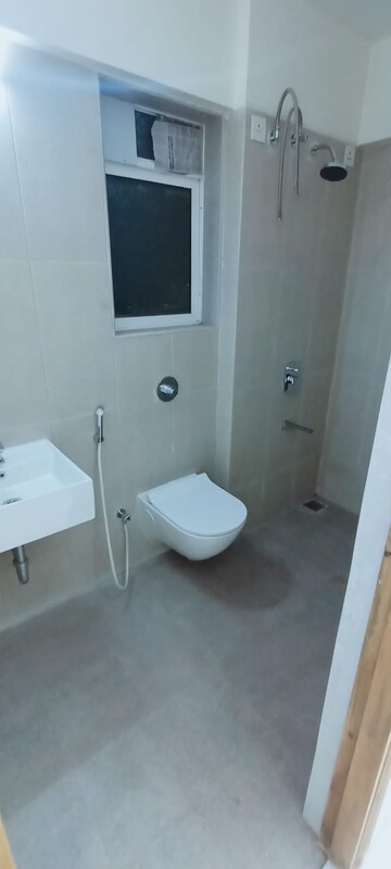 Bathroom in 1 BHK Apartment at Hi Bliss Tower, Dahisar West – for Sale