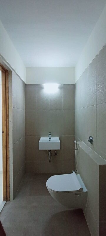 Bathroom in 2 BHK Apartment at Hi Bliss Tower, Dahisar West – for Sale