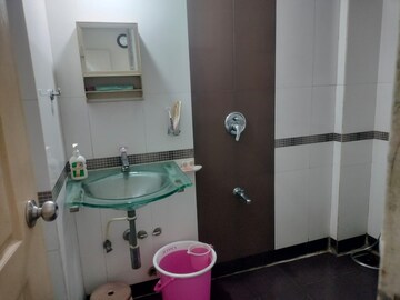 Bathroom in 2 BHK Apartment at Dedhia Palatial Height, Powai – for Rent