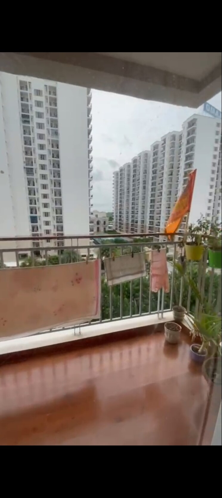 Balcony, rishita-manhattan 3 Bedroom 1600 Sq.Ft. Apartment In Gomti Nagar Lucknow 8977804