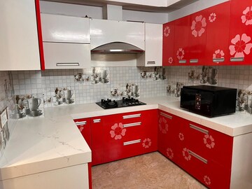 Kitchen in 3 BHK Apartment at BPTP Park Grandeura, Sector 82 – for Rent