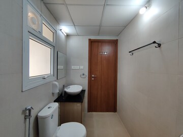 Kitchen in 2 BHK Apartment at Bhartiya City Nikoo Homes II, Thanisandra Main Road – for Rent