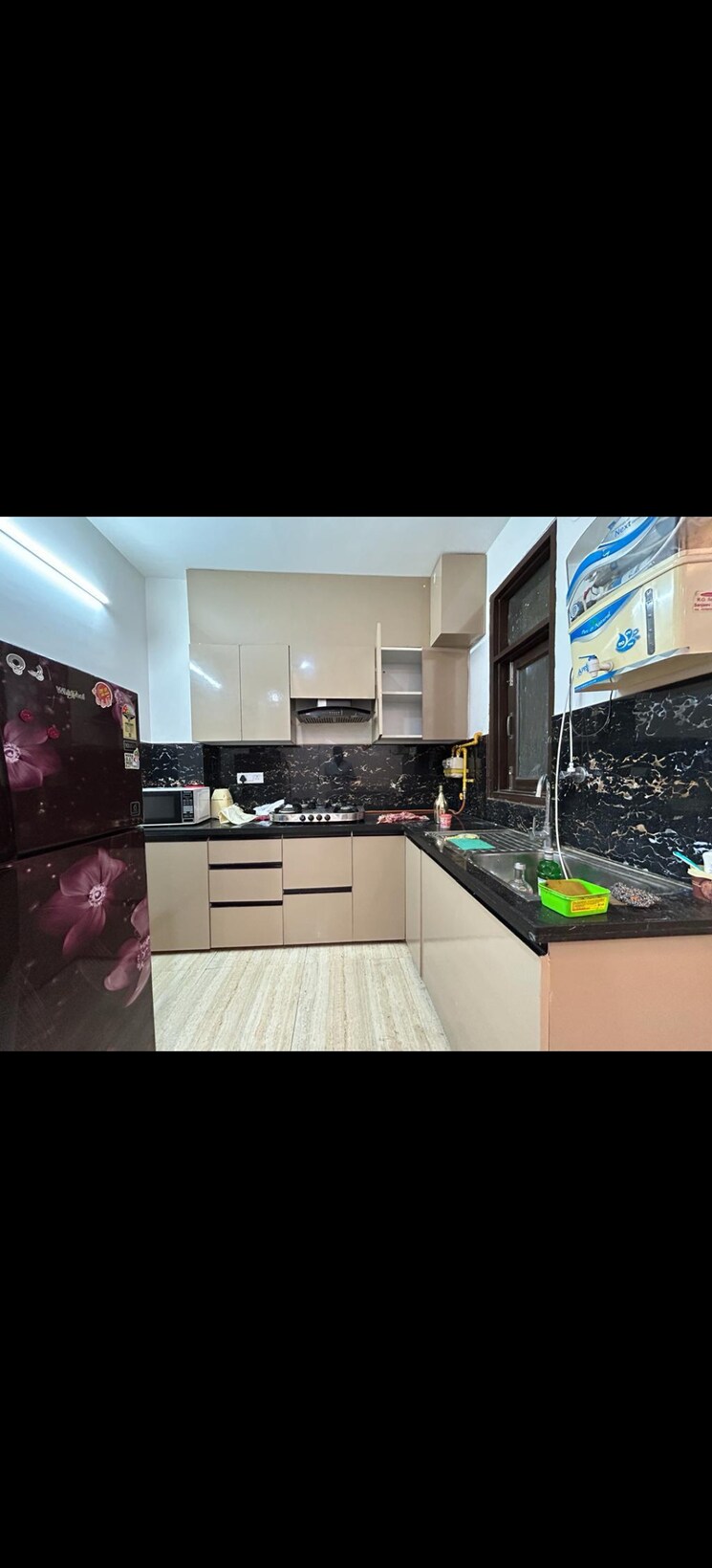 Kitchen, freedom fighters enclave 2 Bedroom 850 Sq.Ft. Builder Floor In Freedom Fighters Enclave Delhi 8977933