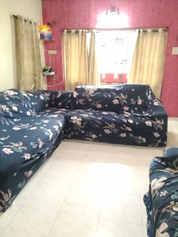 Living Room in 3 BHK Apartment at Lotus Aroma, Aundh Road – for Rent