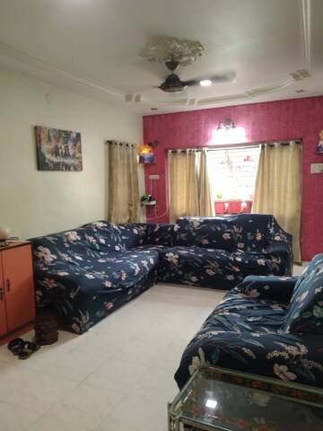 Living Room in 3 BHK Apartment at Lotus Aroma, Aundh Road – for Rent
