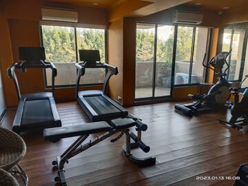 Gym in 2 BHK Apartment at Shela – for Rent