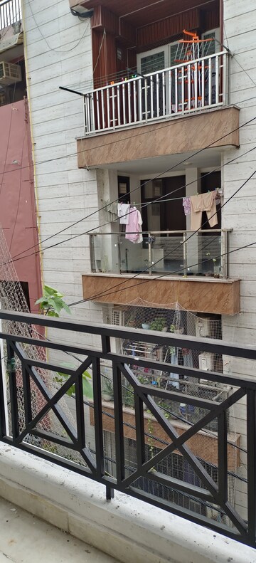 Balcony in 2 BHK Builder Floor at Freedom Fighters Enclave – for Rent