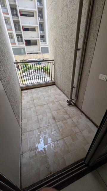 Balcony in 3 BHK Apartment at Shivalik Sharda Park View 2, Shela – for Sale