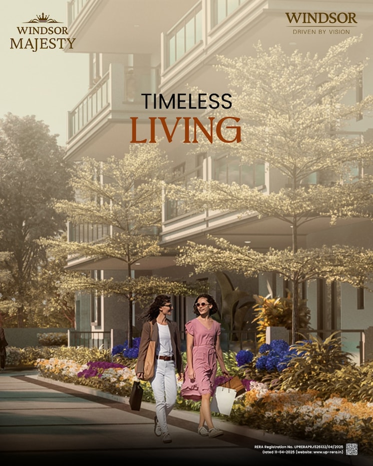 Exterior View, windsor-majesty 3 Bedroom 2710 Sq.Ft. Apartment In Raj Nagar Extension Ghaziabad 8978100