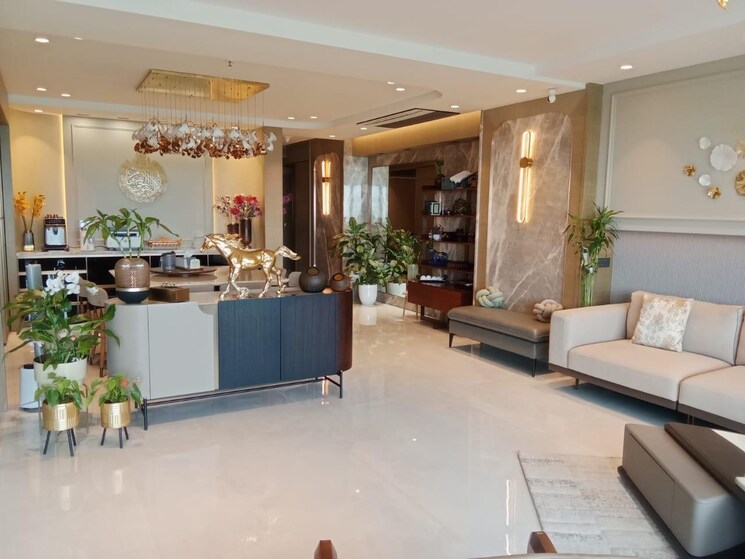 Living Room, lodha-evoq 4 Bedroom 2730 Sq.Ft. Apartment In Wadala Mumbai 8978094