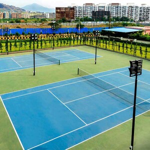 Swimming Pool in 1 BHK Apartment at Evershine Amavi 303 Phase 3, Gopcharpada – for Sale