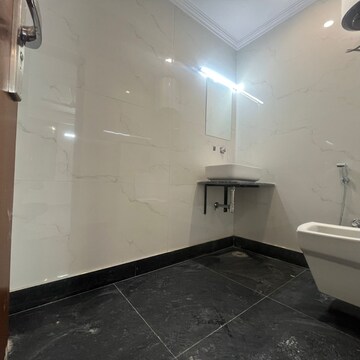 Bathroom in 2 BHK Builder Floor at Chattarpur – for Rent