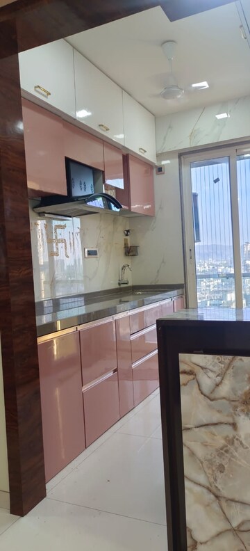 Kitchen in 2 BHK Apartment at Shubh Satyam Harmony, Kopar Khairane – for Rent