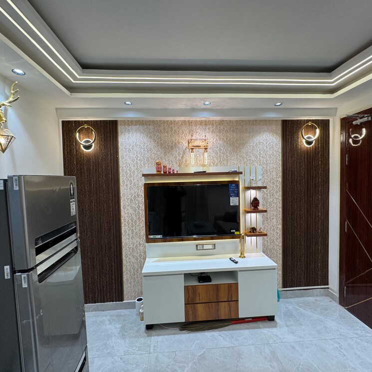 Living Room, palm-residency-chhatarpur 2 Bedroom 1000 Sq.Ft. Builder Floor In Rajpur Khurd Extension Delhi 8978503