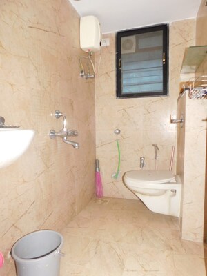 Bathroom in 2 BHK Apartment at Anuradha Anuja CHS, Borivali West – for Sale
