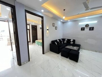 Living Room in 2 BHK Apartment at Freedom Fighters Enclave – for Rent