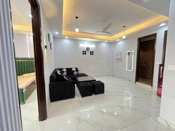 Living Room in 2 BHK Apartment at Freedom Fighters Enclave – for Rent