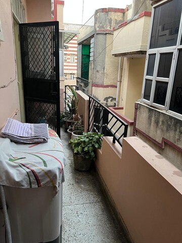 Balcony in 3 BHK Builder Floor at Shalimar Garden Extension ii – for Sale