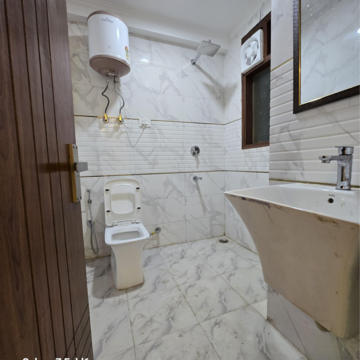 Kitchen in 3 BHK Builder Floor at Risland Sky Mansion, Chattarpur – for Rent