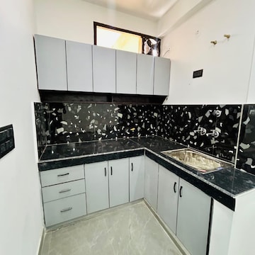 Kitchen in 1 BHK Builder Floor at Risland Sky Mansion, Chattarpur – for Rent