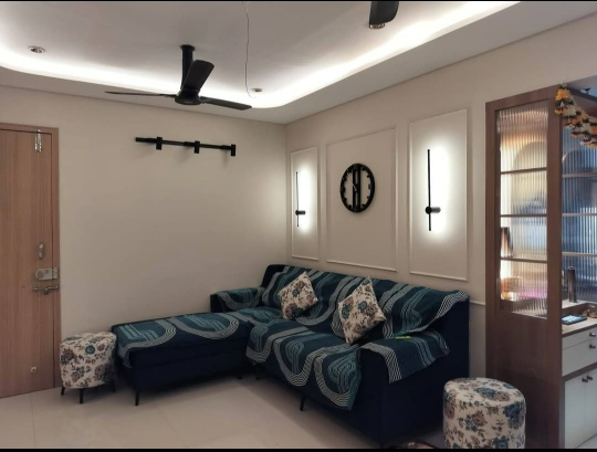 2 BHK + Study Room Apartment For Rent in Border Road Housing Society