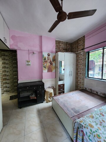 Master Bedroom in 1 BHK Apartment at Kopar Khairane – for Rent